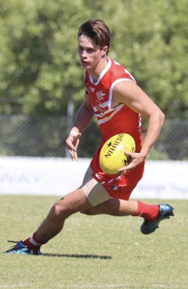 Talented teenage Aussie rules player Ollie Miles has been diagnosed with a rare and aggressive form of leukaemia.