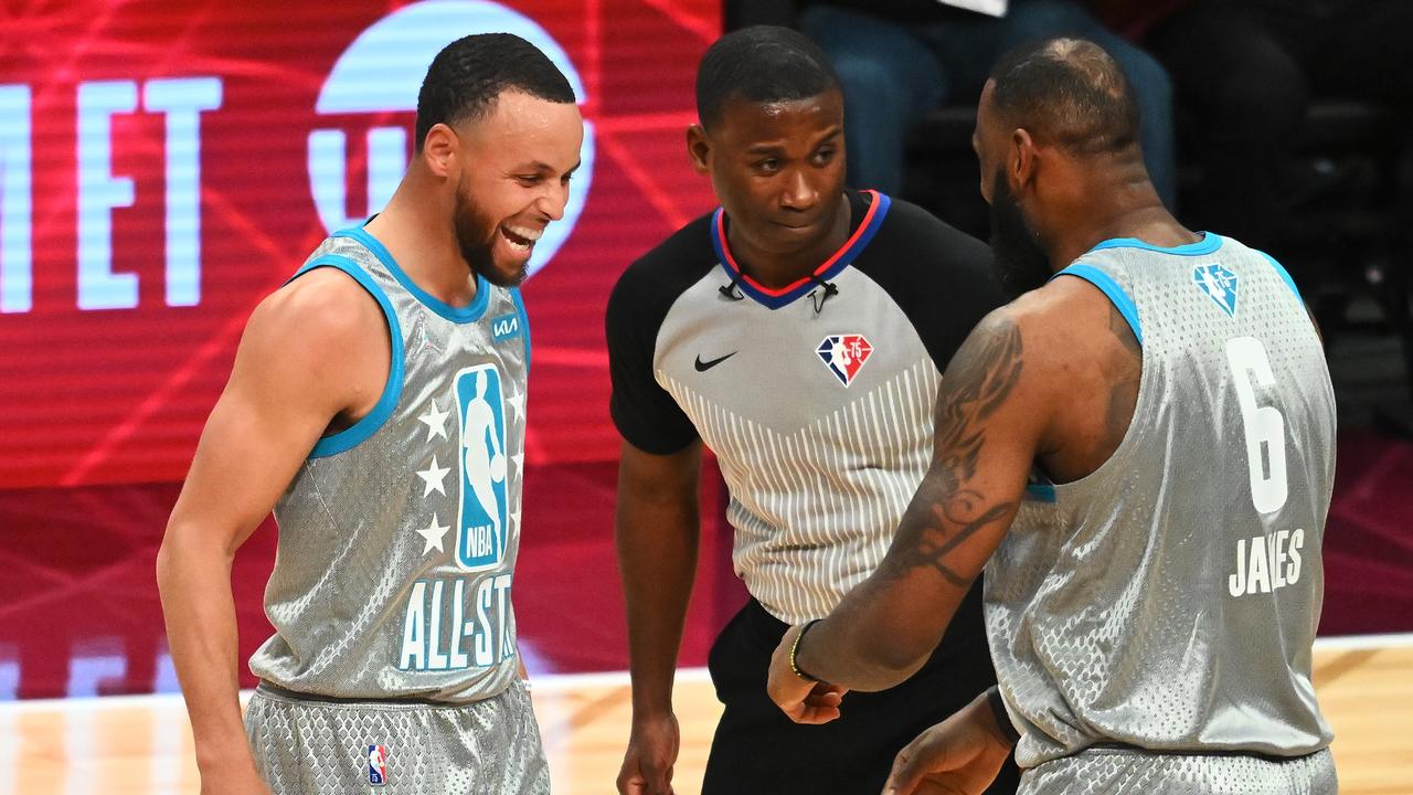 Steph Curry broke the 2022 All-Star Game with three-point bombs