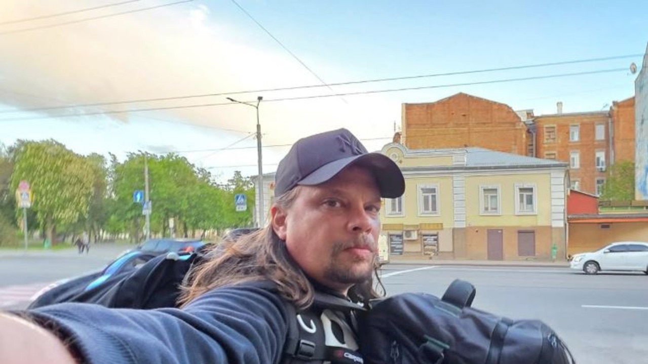 Darwin man Shannon Joyce, aka the Mango Inquirer, has been documenting his observations of Ukraine. Source: Facebook.
