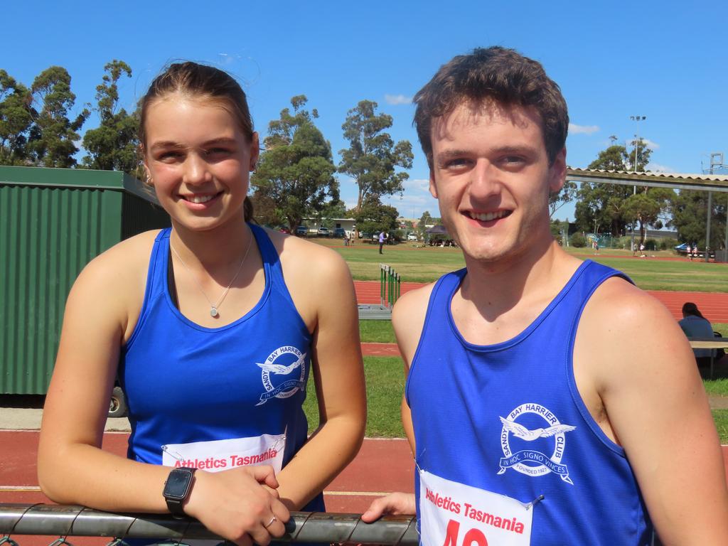 Miranda Gillie and Lachlan Krelle. Picture: Jon Tuxworth