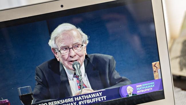 Warren Buffett the is world’s sixth-richest person. Picture: Andrew Harrer/Bloomberg