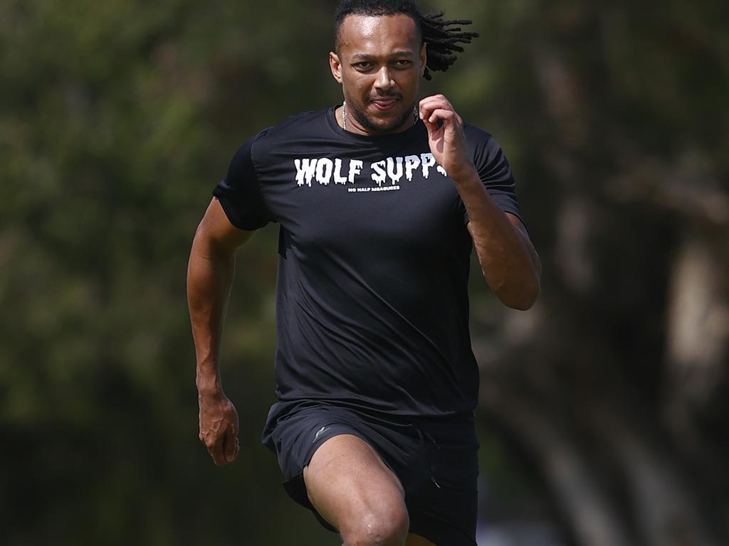 Sydney Roosters English NRL recruit Alex Young. Picture: Richard Dobson