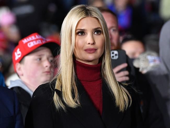 Ivanka Trump could soon follow her father into politics. Picture: AFP