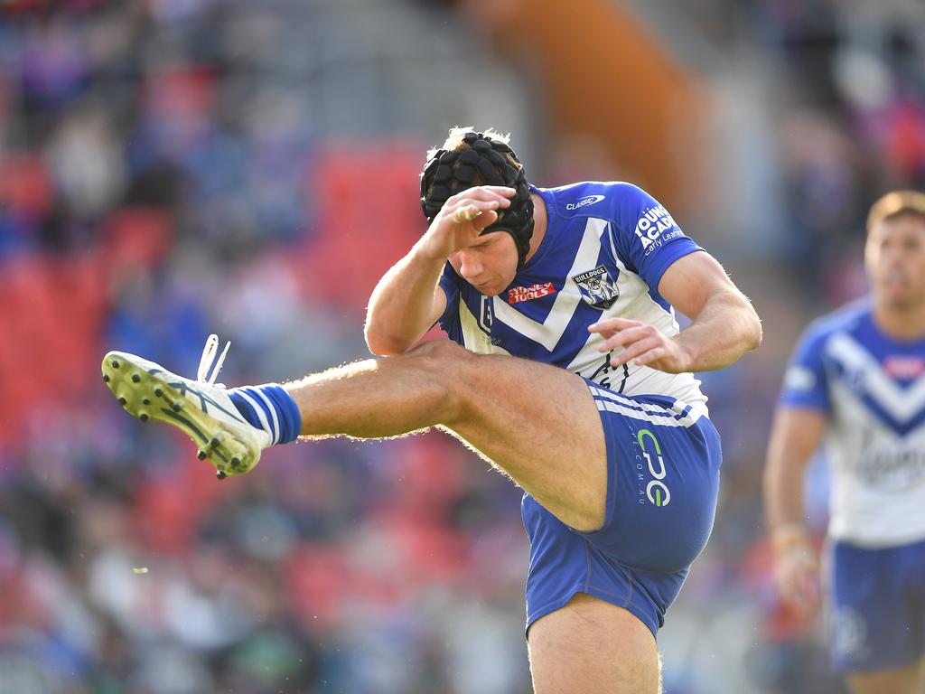 The Bulldogs want a half to take some of the pressure off Matt Burton. Picture: NRL Photos