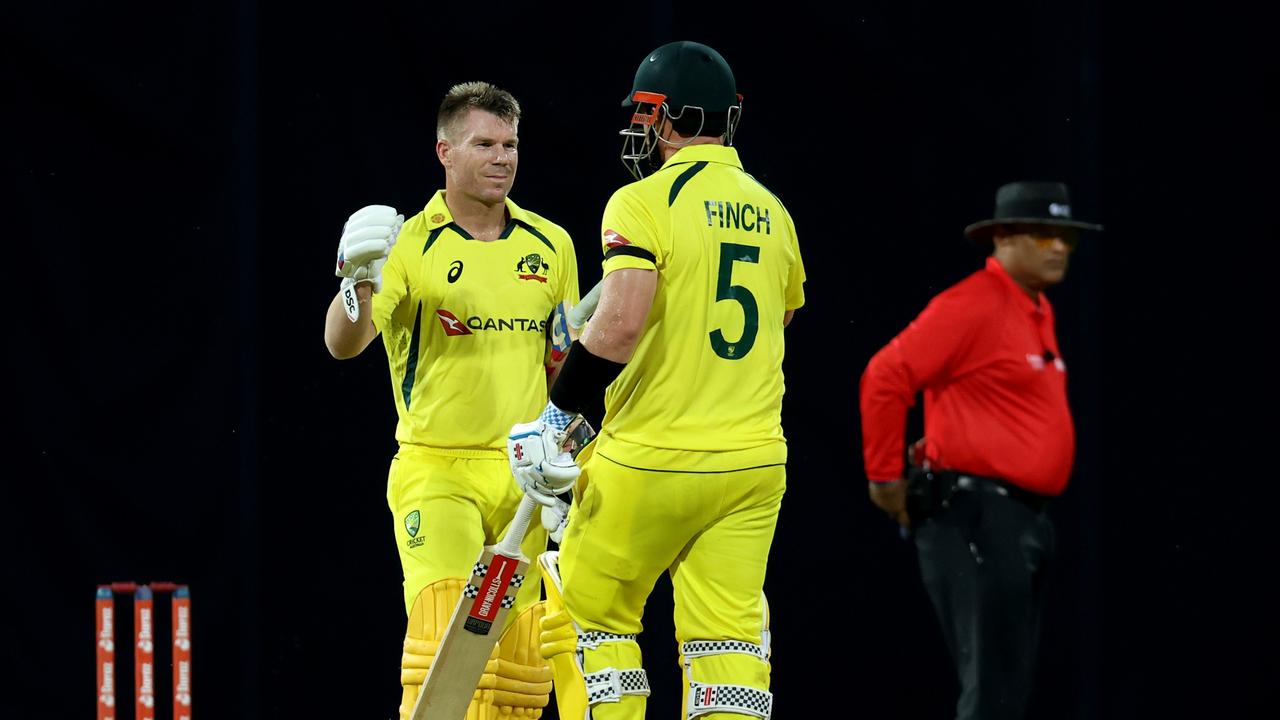 David Warner mengungkapkan pesan teks Aaron Finch IPL