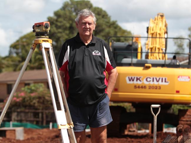 Subcontractors’ Alliance head Les Williams. Picture: Brett Wortman / Sunshine Coast Daily