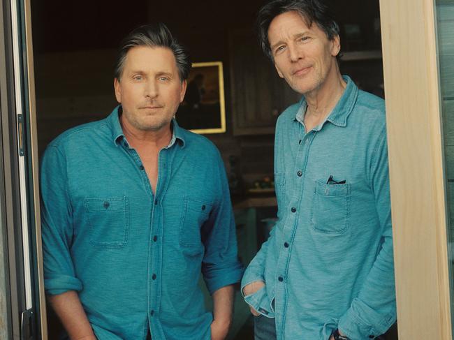 Emilio Estevez and Andrew McCarthy in the documentary Brats. Picture: Disney+