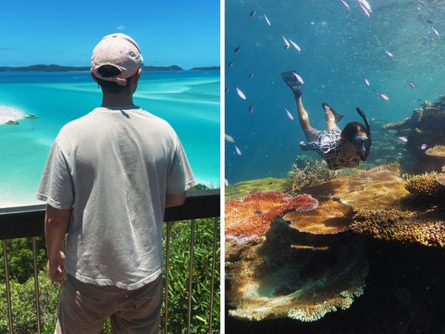 The Great Barrier Reef and The Whitsundays.