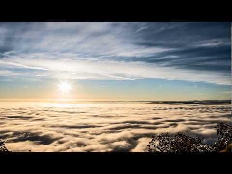 Breathtaking View of Fog Blanketing Ancient Grampians.