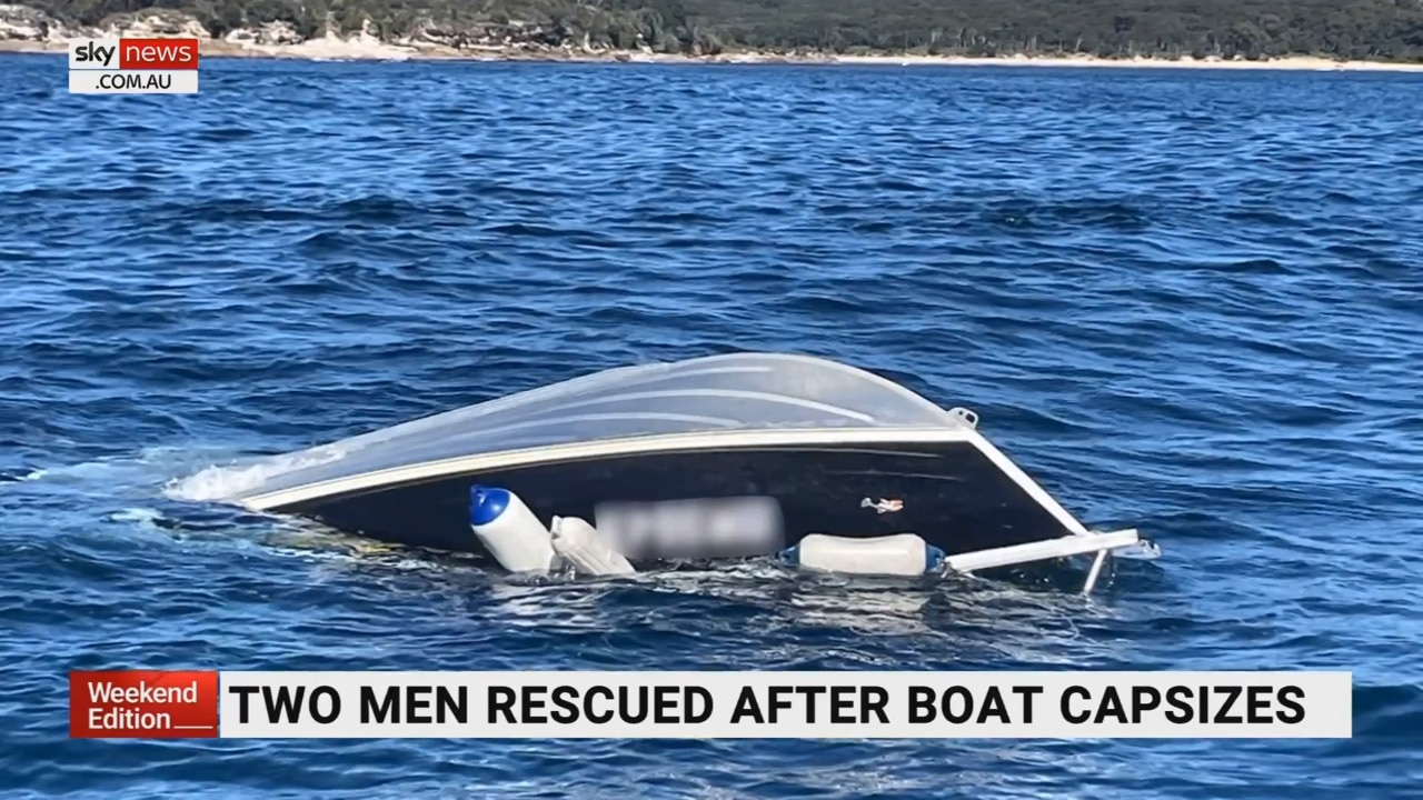 Two Men Rescued After Boat Capsizes South Of Sydney Sky News Australia 2981