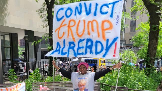 Nadine Seilo was worried Donald Trump would be acquitted. Picture: Adam Creighton.