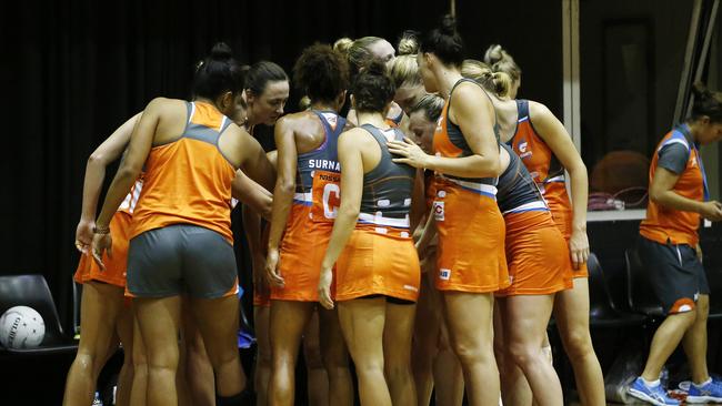 The Giants are still unbeaten in the final run to the Super Netball start.
