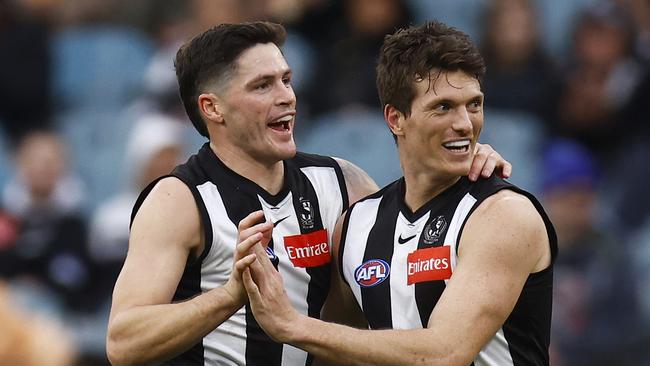 Collingwood has responded emphatically after a dismal finish last year. Picture: Daniel Pockett/Getty Images