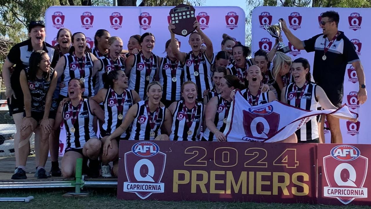 The Rockhampton Panthers were the AFL Capricornia 2024 senior women's champions.