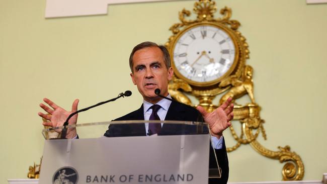 Governor Mark Carney says Bank of England ‘will take whatever action needed to support stability’. Photo: AFP