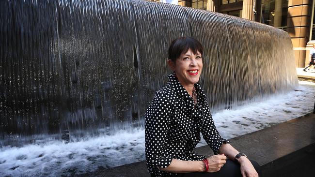 20/11/15: Penelope Faure works For Audrey Page and Associates as an organisational psychologist and deals mainly with executives having issues at their businesses. Pictured in Martin Place, Sydney. John Feder/The Australian