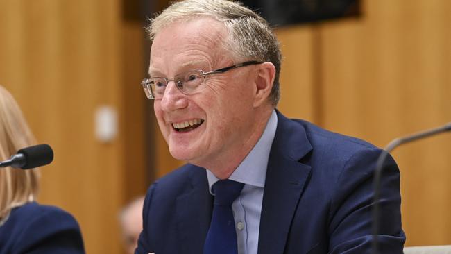 CANBERRA, AUSTRALIA, NewsWire Photos. AUGUST 11, 2023: Outgoing Reserve Bank governor Philip Lowe and incoming governor Michele Bullock appear before the House of Representatives Economics Committee at Parliament House in Canberra. Picture: NCA NewsWire / Martin Ollman