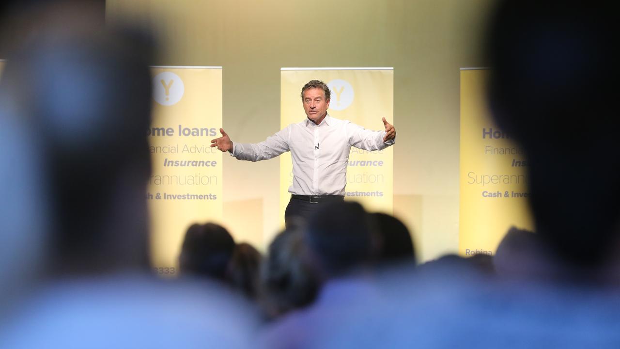 He is running a series of business workshops across Australia this month called the Mentor Masterclass. Picture: Richard Gosling