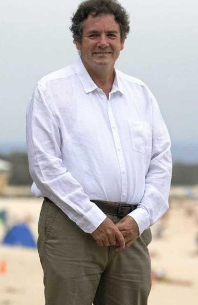 Climate change Noosa Council advocate Brian Stockwell.