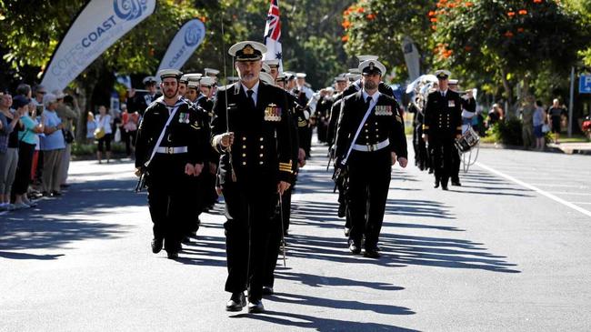 The march will begin on Harbour Drive at 11am the day before Anzac Day and head along Marina Drive. Picture: CHCC