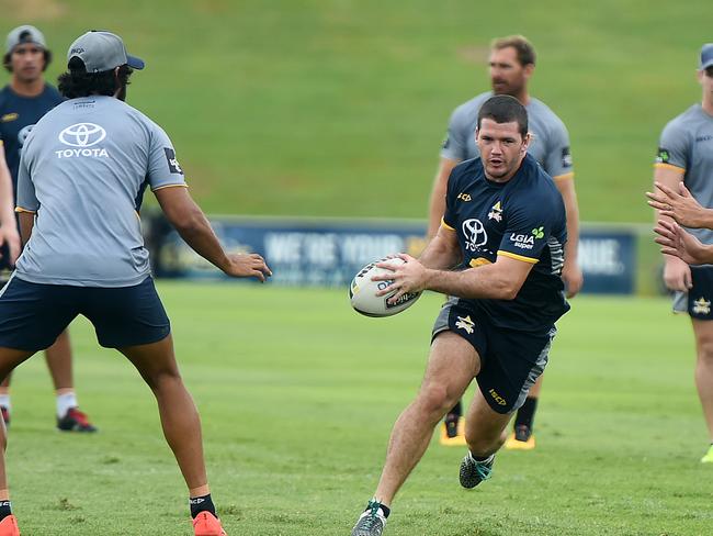 Lachlan Coote during a training session.