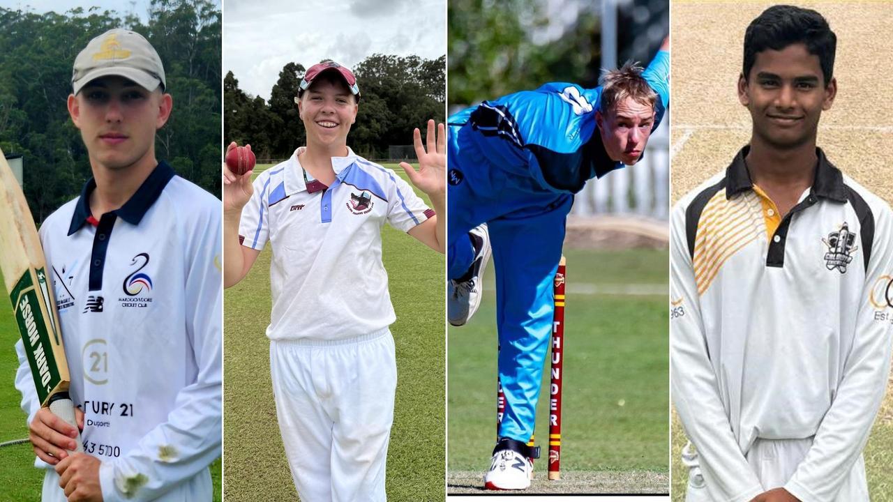 Sunshine Coast top junior and senior cricketers of the round.