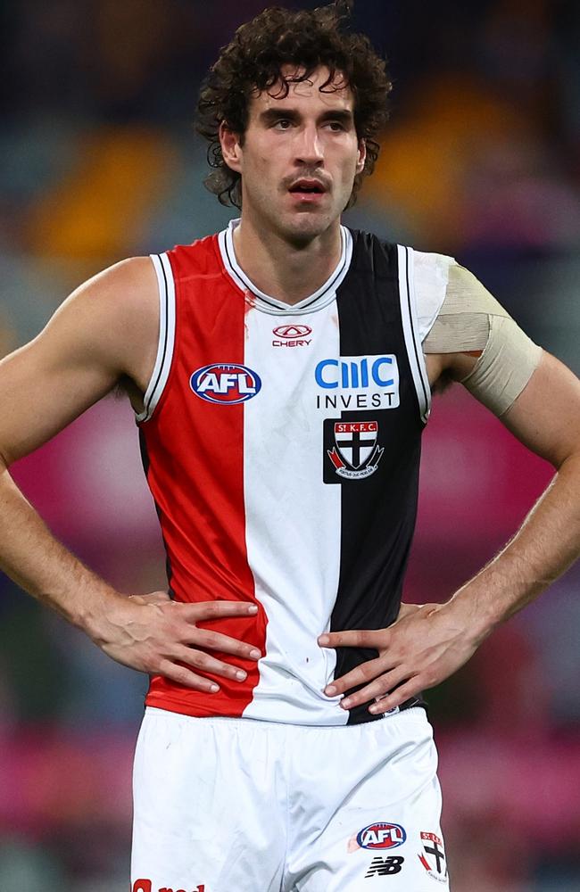 After a promising 2023, the Saints and King had a disappointing 2024. Picture: Chris Hyde/AFL Photos/via Getty Images