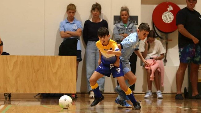 Capital U12 Jacob Pratezina named among top performers at Futsal Nationals. Picture: Supplied.