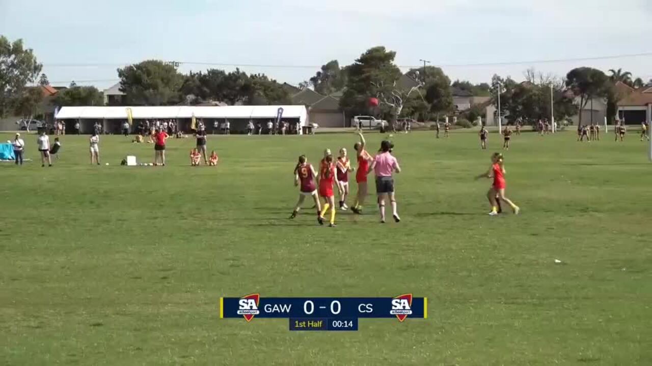 Replay: Gawler v City South (Div 2) - 2024 Sapsasa Girls Footy Carnival Day 1