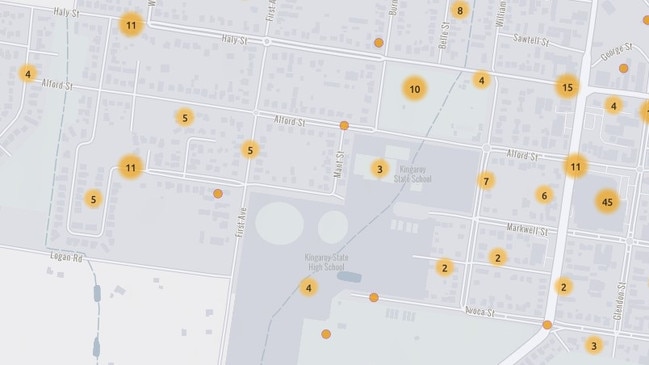 There is one offence for every 21 people in the Kingaroy 4610 postcode.