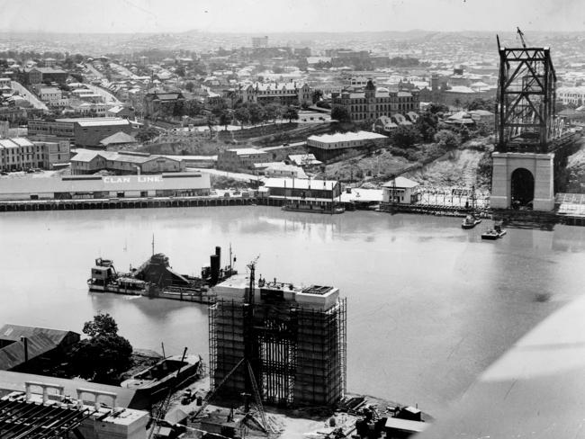 The bridge had been mooted for more than sixty years before construction started.