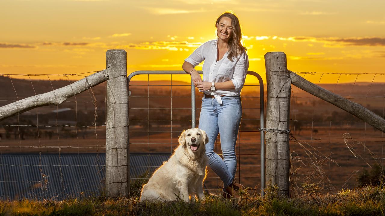 Sarah Green and Lola. Picture: David Martinelli