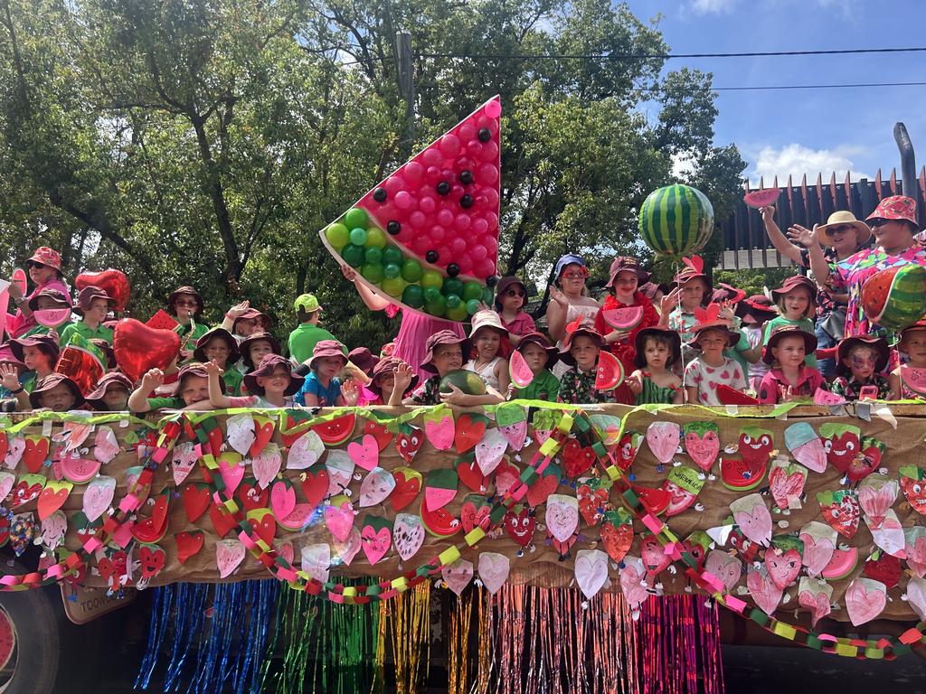 Thousands were in attendance at the Melon Fest parade