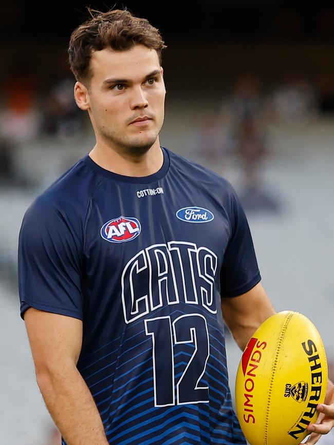 Jack Bowes made a strong start to his Geelong career.