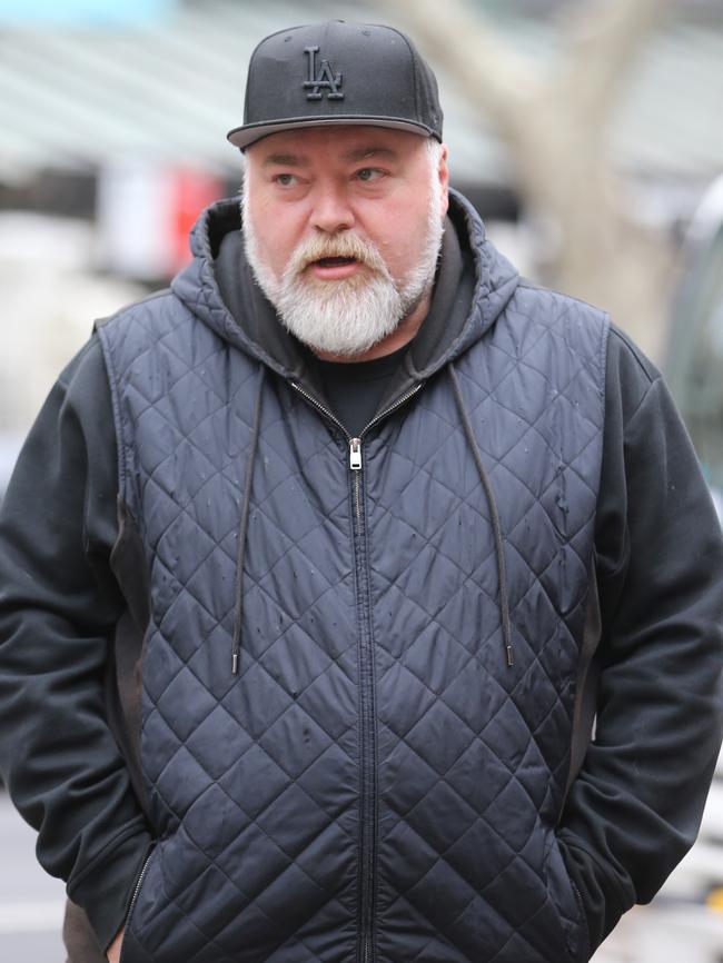 Kyle Sandilands is expected back in Sydney next week. Picture: John Grainger