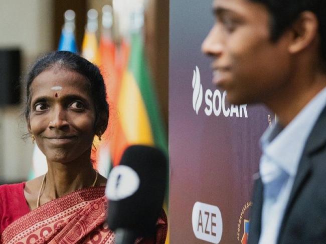 Nagalakshmi watched on proudly. Picture: Twitter/Divya Gandotra Tandon