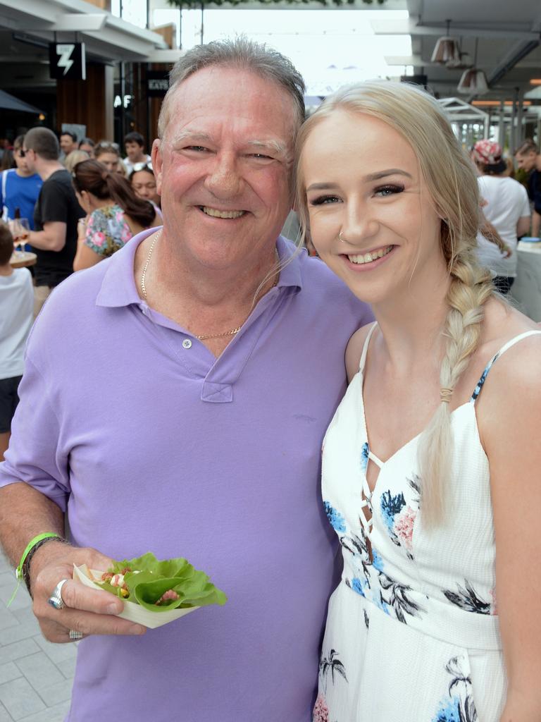 Craig Walters and Crystal Walters at opening of Harbour Eats at Harbour Town, Labrador. Picture: Regina King.