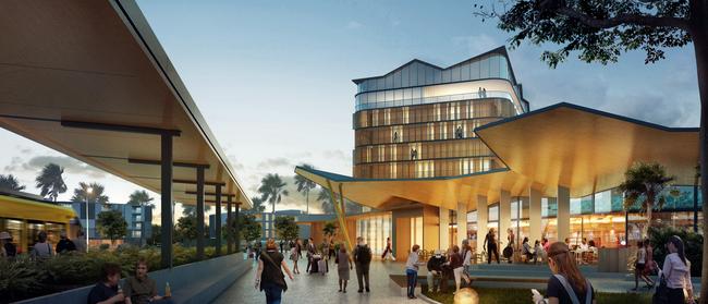 Condev Construction has the contract to build the Rydges Airport Hotel at Gold Coast Airport. Photo: Supplied