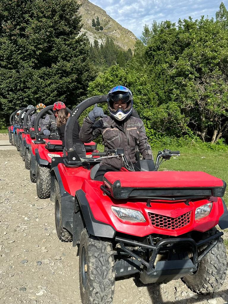 If you’re feeling adventurous, give quadbiking a go. Picture: news.com.au