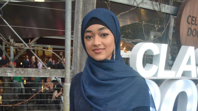 Mariam Tahir at Runcorn State High School 2023 formal. Photos: Georgie Walker.