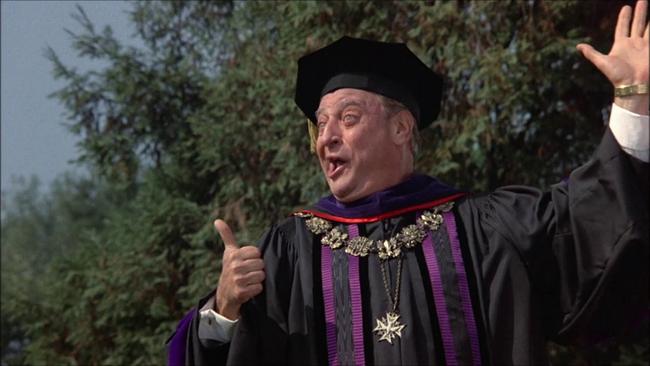 Rodney Dangerfield stars in the guilty-pleasure comedy classic <i>Back To School</i>.