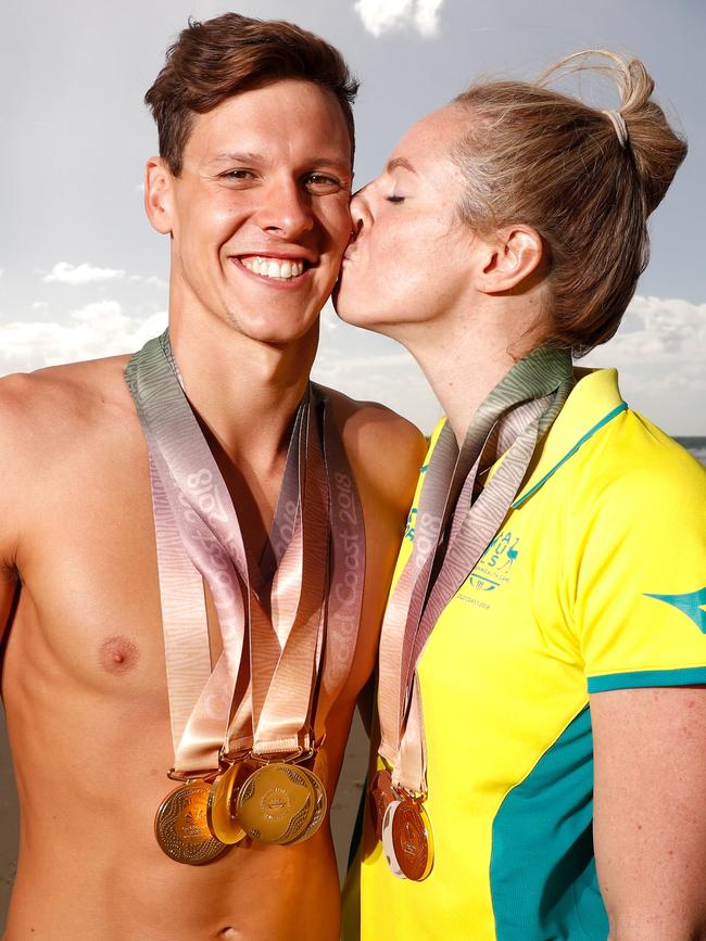 She split with fellow Aussie swimmer Mitch Larkin nine months ago. Picture: Michael Willson