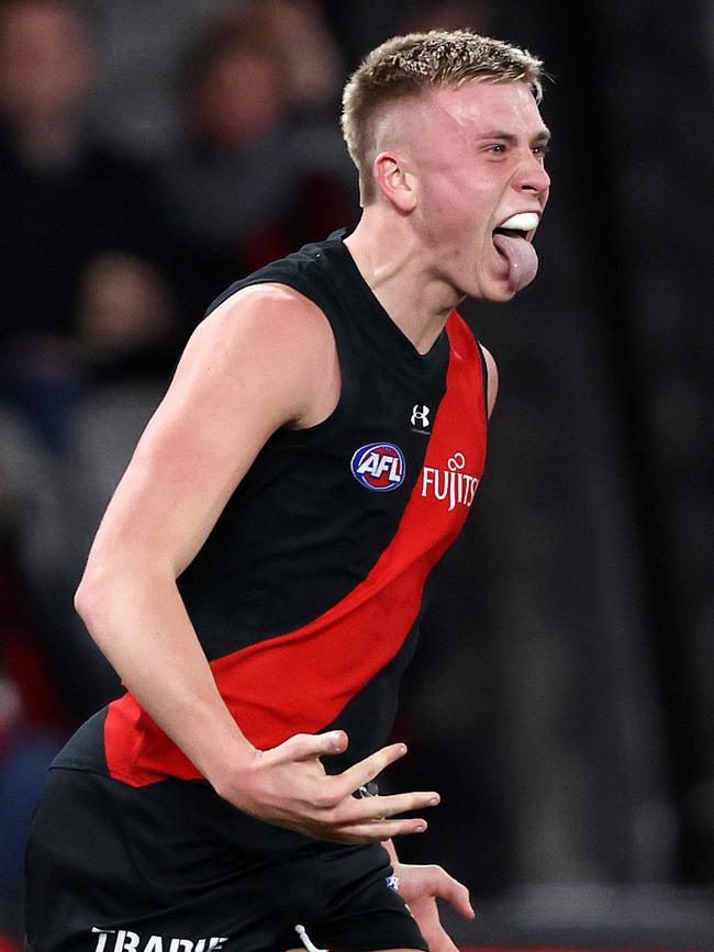 Essendon needs to Nate Caddy to step up after trading Jake Stringer to GWS. Picture: Mark Stewart