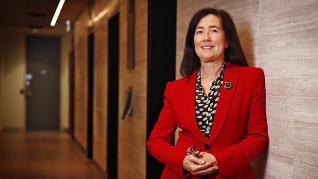 ACCC Gina Cass-Gottlieb at her offices in Sydney. Picture: Sam Ruttyn