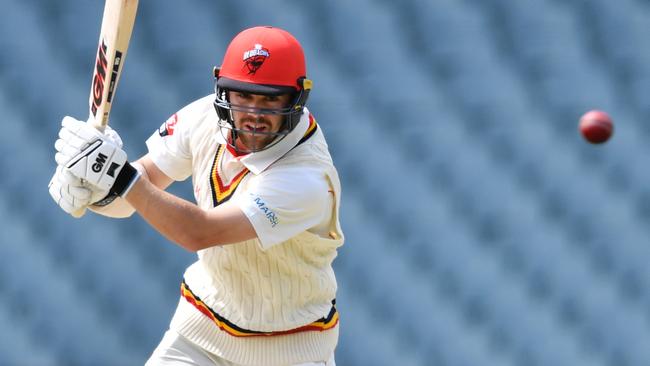 Travis Head hit an important ton against a strong NSW attack to firm up his Test chances.