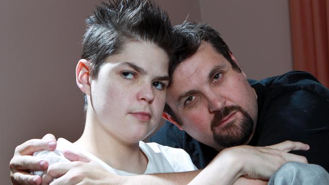 Shaun Wilson-Miller, pictured with dad Cameron Miller, died five years ago and went viral after touching the hearts of millions.