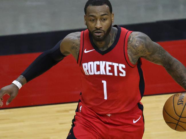 Houston Rockets guard John Wall has a stake in the NBL’s South East Melbourne Phoenix. Picture: Getty Images