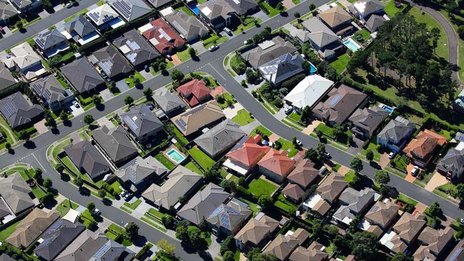 Recent studies have shown housing construction is slowing. Picture: NCA NewsWire / Gaye Gerard