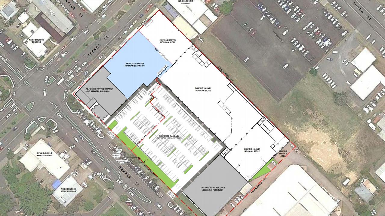 Harvey Norman’s Cairns redevelopment expansion plans positive for