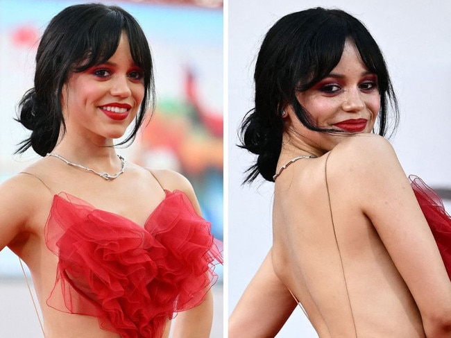 Jenna Ortega wows at Venice Film Festival.